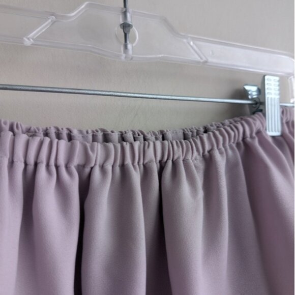 Aritzia Wilfred Promener Off-Shoulder Pink Ruffle Blouse - Picture 3 of 5